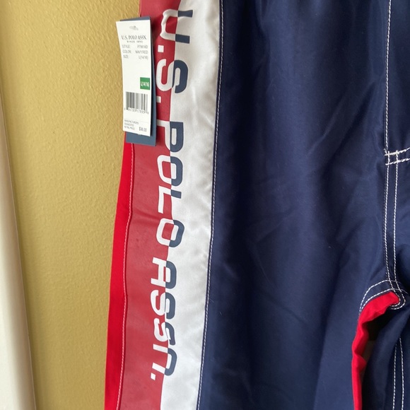 NWT U.S. POLO ASSN boys swimming trunk - Picture 4 of 8
